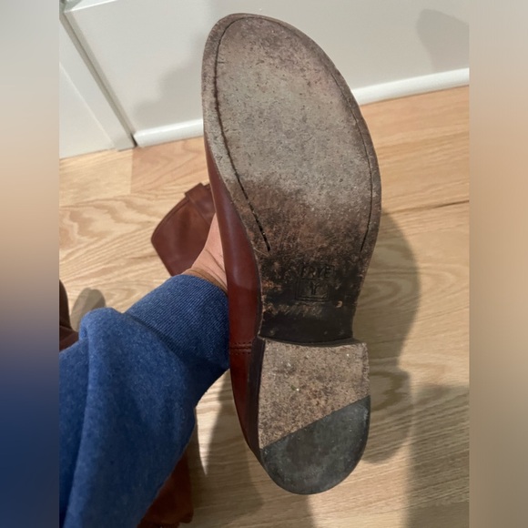 🤎 FRYE Women's Melissa Button Riding Boot in Cognac - Picture 13 of 13